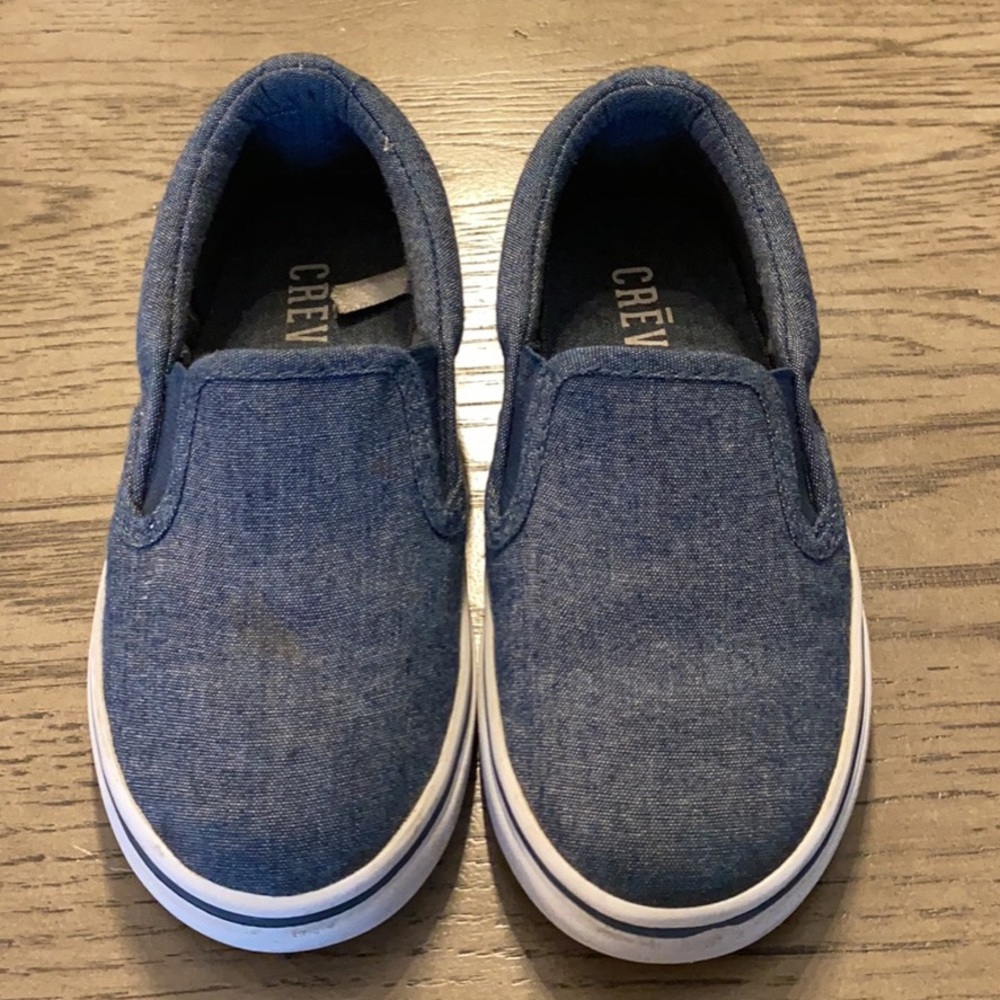 Boys Denim slip on shoes crevo brand size 10